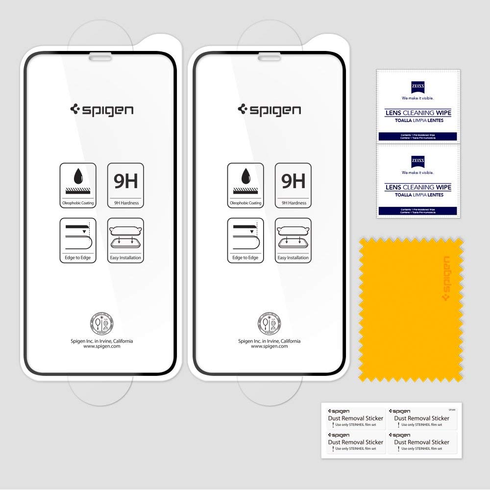 Szkło hartowane Spigen Glas.tr Slim FC Case Friendly